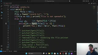 Reset File Pointer and Get Pointer Position Using rewind and ftell File Handling