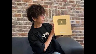 【Thank You 1,000,000 Subscribers!】 tetsuya Unboxes Our Gold Play Button 🏆