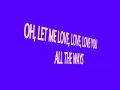 SECRET SISTERS - ALL THE WAYS (LYRICS)