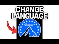 How To Change Language On Paramount Plus Tv Full Guide 2025
