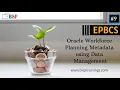 Loading New Employee Workforce Planning Oracle Workforce Planning Metadata using Data Management