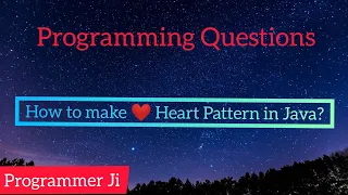 How to make Heart pattern in Java