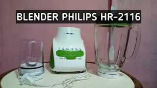 cara menggunakan blender philips hr 2116