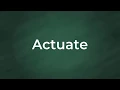 Acuate Definition Pronunciation Examples Synonyms