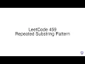 LeetCode 459 Repeated Substring Pattern