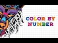Color By Number - Relaxing Free Coloring Book