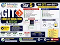 Git Tutorial in Hindi Day 5 Git Fetch Merge Conflict Resolution Complete Git Course