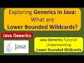 Exploring Generics in Java What are Lower Bounded Wildcards Generics in Java Java Tutorial