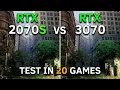RTX 2070 SUPER vs RTX 3070 Test In 20 Games at 1080p 2023