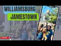 How to Plan a Day Trip to Colonial WILLIAMSBURG JAMESTOWN Settlement Virginia Vlog 21