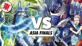 FenriLoogamon vs MirageGaogamon Asia Regional Finals - Quarter Finals