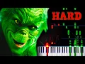 Download Lagu You're A Mean One, Mr. Grinch - Piano Tutorial