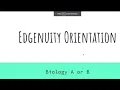 Edgenuity Orientation