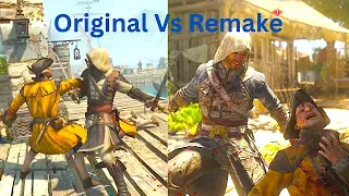 AC Black Flag Remake vs Original - Gameplay Comparison
