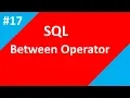 Between operator in sql Part - 17 SQL Tutorial Tech Talk Tricks
