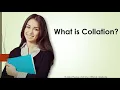 What is Collation