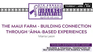 03 - 9th Annual Pacific Island Violence Prevention Conference