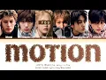 CORTIS - MOTION (feat. Juicy J) | Karaoke | You As a Member (Color Coded Lyrics) | 6 Members