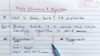 Binary Search in Data Structure Learn Coding