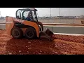 How To Operate A Bobcat Skid Steer Loader Leveling With Skid Steer Loader Case SR130