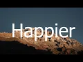 happier - Olivia Rodrigo (Lyric Video) || Madison Beer,Jamie Miller,...
