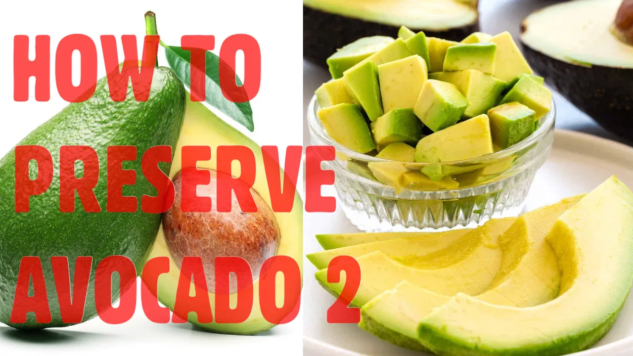How to preserve avocado 2