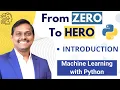 ML with Python Zero to Hero 1 Introduction Venkat Reddy AI Classes