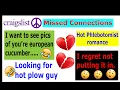 BEST OF CRAIGSLIST - Compilation of Missed Connections Lost Love