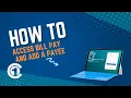 How To Access Bill Pay