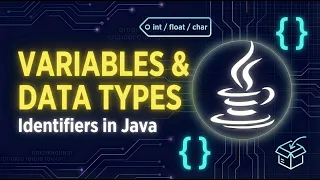 Java Variables Data Types Identifiers Explained Java Tutorial for Beginners Kannada
