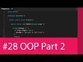 C TUTORIAL - OBJECT ORIENTED PART 2