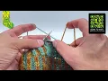 Simple Left-Leaning Crossed Double Decrease in Inverted DKBrioche A Sockmatician Tutorial