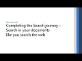 Completing the Microsoft Search journey - Search your documents like you search the web