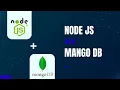 Node js MongoDB CRUD Series Insert Data Tutorial