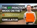The Practice Mode On The TrackMan Simulator