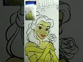 Disney Princess Belle Colouring Book