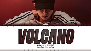 skz record han volcano lyrics color coded han rom eng