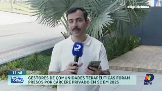 Cárcere privado: oito administradores de clínicas presos em SC