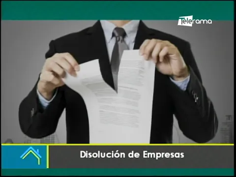 Disolución de empresas