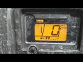 2016 Honda Rancher Angle Sensor Error code 24