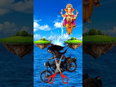 Shankar ji ka damru baje Vfx 128k 🙏❤️ Bal Ganesha! 🌺#shorts #trending #ganpatidance #viral
