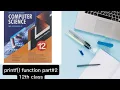Printf function with examples class updatechannel-c9i