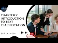 Natural Language Processing NLP Explanation of Chapter 7 Introduction to Text Classification