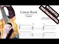 Download Lagu Canon Rock Acoustic TAB - acoustic guitar tabs (PDF + Guitar Pro)