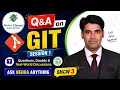 Q A on Git Session - 1 Questions Doubts Real-World Discussions Ask Nehra Anything