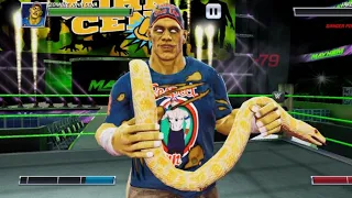 steal opponents finishers move by zombie john cena in wwe mayhem game