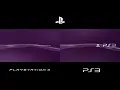 PS3 Fat 2006 vs PS3 Slim Firmware 3 00 Higher 2009 Startup Comparison Side by Side