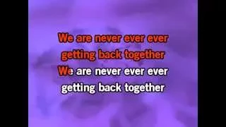 Video We Are Never Ever Gettiing Back Together Taylor Swift 非公