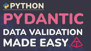 Python Pydantic Tutorial Complete Data Validation Course Used by FastAPI