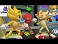 Download Lagu Super Sonic vs Super Shadow (Ultimate Battle 2!)- Sonic Stop Motion Animation #sonic #animation